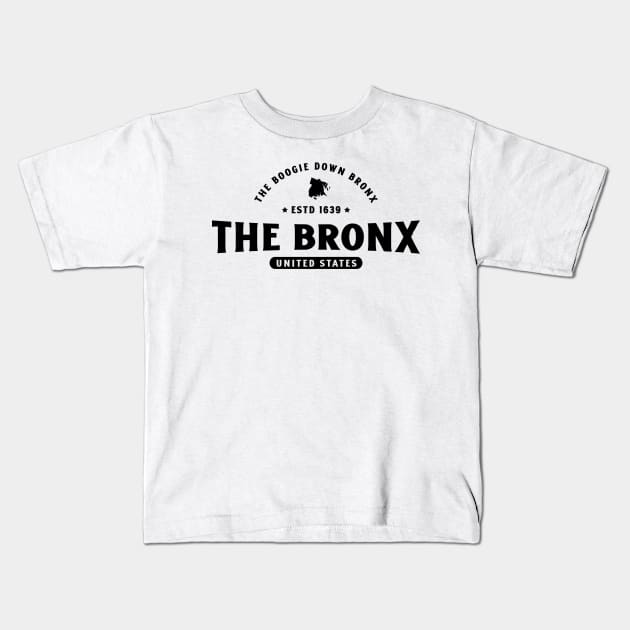 Bronx Melodic Fusion Kids T-Shirt by Vectographers